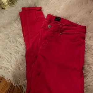 Just Black Red Pants